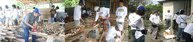 Brigada Eskwela 2009 volunteers from Shell companies in the Philippines